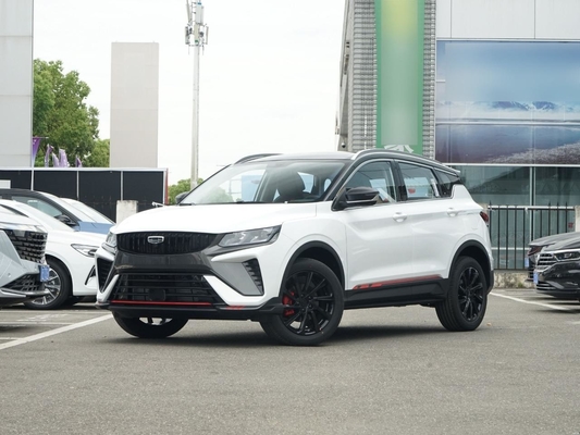 Deslocamento 1.5L Geely BinYue 2WD Auto assentos de couro câmera traseira teto solar carro a gasolina