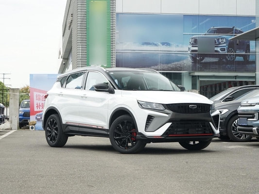 Deslocamento 1.5L Geely BinYue 2WD Auto assentos de couro câmera traseira teto solar carro a gasolina