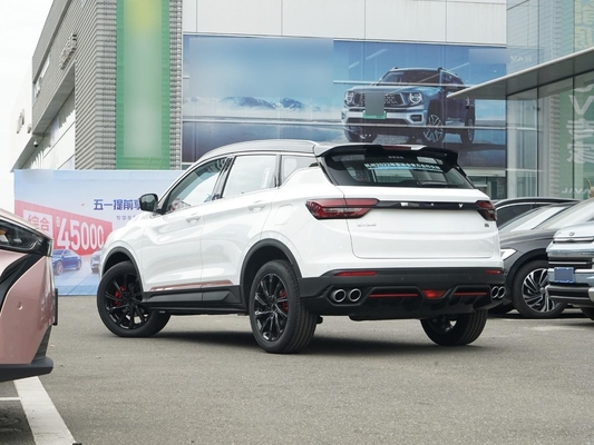 Deslocamento 1.5L Geely BinYue 2WD Auto assentos de couro câmera traseira teto solar carro a gasolina