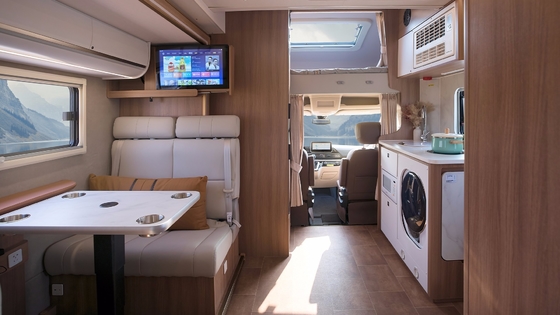 Maxus V100 Dissel Campervan Curb Peso ≥ 2500kg Torque 375NM A sua chave para viagens de luxo