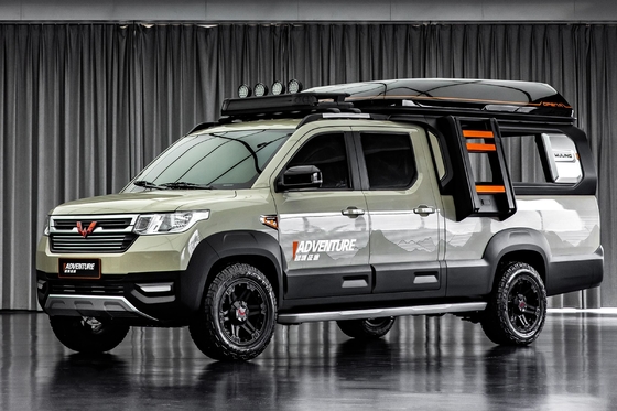 Caminhão de gasolina chinês Wuling com 150-200PS de potência máxima e sistema ESC