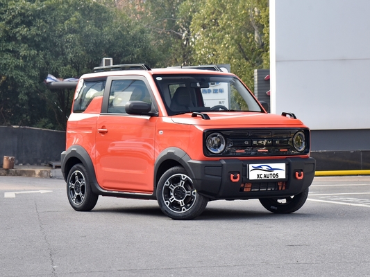 Geely Panda Mini EV Car 4 assentos com Suspensão traseira Double Wish Bone 200Km alcance