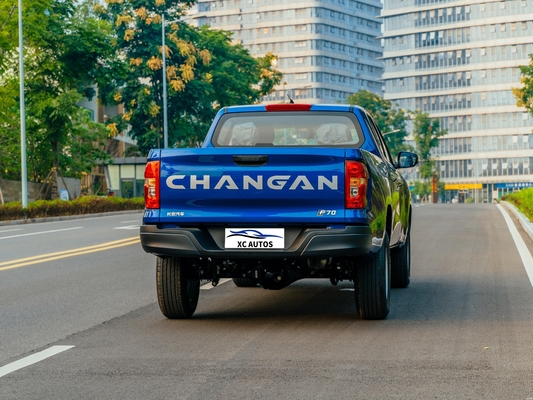 Changan F70 Blue Whale versão 4 portas 5 lugares 2 fileiras gasolina 92 pickup de tamanho médio combustível