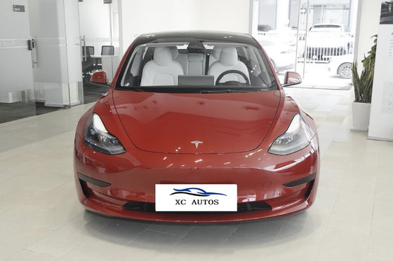 Suspensão traseira multi-link e sistema de direção elétrica 675 km Tesla Model 3 Carro elétrico