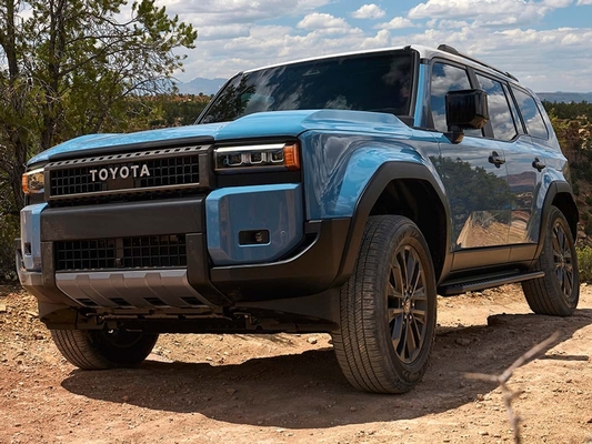 Direção esquerda ou direita limpa Toyota Land Cruiser Prado Matte Black Edition com ESC