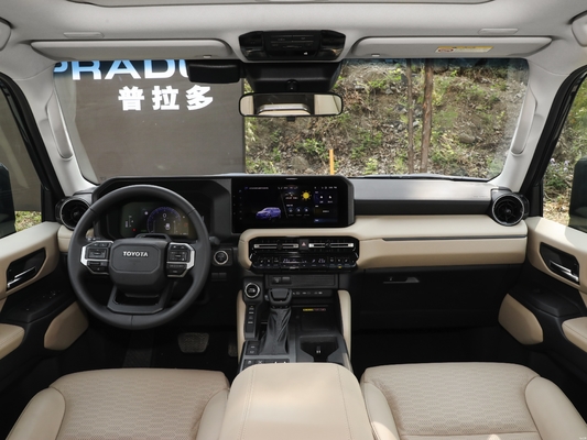 Direção esquerda ou direita limpa Toyota Land Cruiser Prado Matte Black Edition com ESC