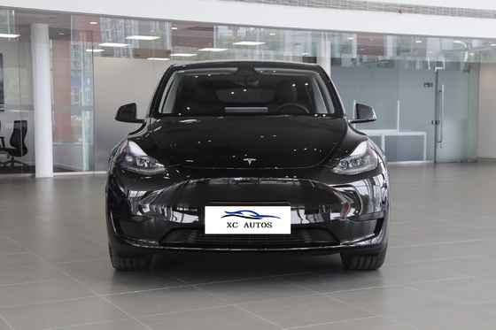 Telhado solar Tesla Modelo Y Energia Usada SUV Elétrico puro de tamanho médio Carro esportivo de luxo