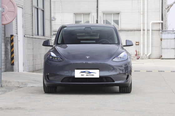 Telhado solar Tesla Modelo Y Energia Usada SUV Elétrico puro de tamanho médio Carro esportivo de luxo