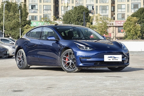 Adultos Tesla Model 3 - Carros elétricos fabricados com torque máximo de 200-300Nm e freio de estacionamento elétrico