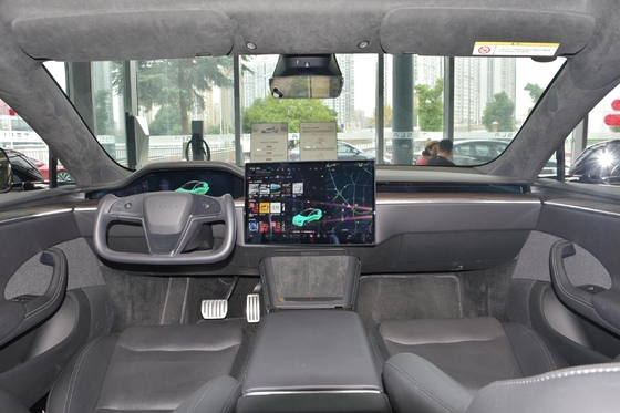 Freio de estacionamento elétrico Tesla Modelo S Carro automóvel de energia usada com combustível elétrico