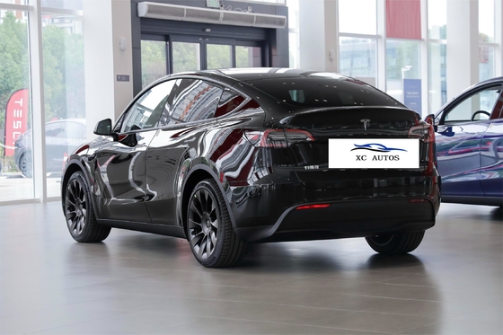 Freio Elétrico de Estacionamento Tesla Modelo Y Energia Usada Automóvel Elétrico com Radar Frente 4 Atrás 4
