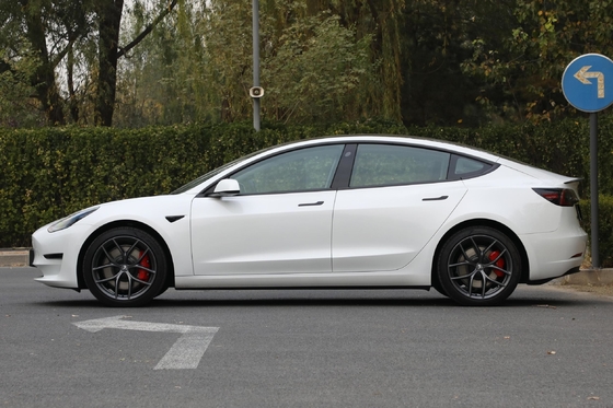 8 meses de idade Tesla Modelo 3 Usado Carro elétrico de energia com radar dianteiro 4 traseiro 4