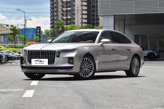 Luxo Hongqi H9 2022 2.0t EV Carro Elétrico com Frente 4 traseiro 4 Radar 4988*1875*1470mm