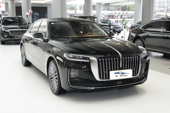 Luxo Hongqi H9 2022 2.0t EV Carro Elétrico com Frente 4 traseiro 4 Radar 4988*1875*1470mm