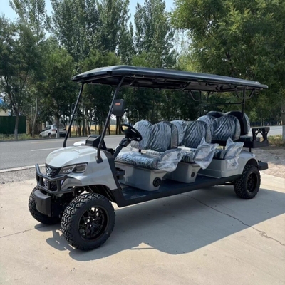 Carrinho de golfe elétrico de baixo preço Mini ATV 4 6 lugares com bateria de ácido fosfórico