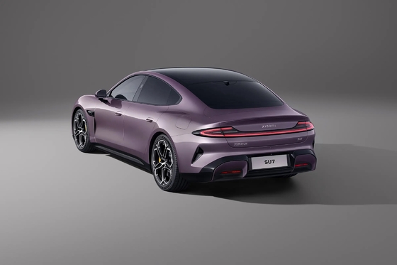 Xiao mi Su7 Chinese Electric Sedan com L*W*H mm 3780x1715x1540 e 4 portas 5 lugares