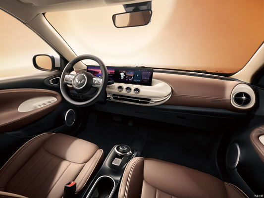 Wuling Bingo EV Car Hatchback com ajuste do assento do motorista elétrico tamanho do pneu R15
