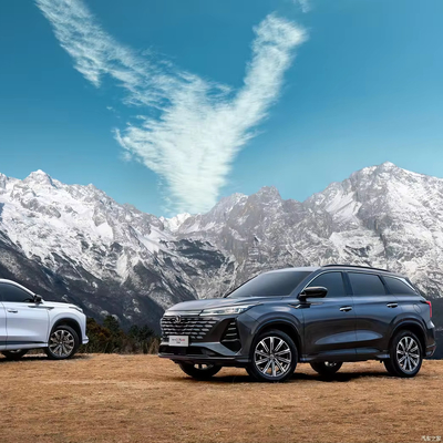 Chang'an Cs75 Plus Suv a gasolina com volante à esquerda 150-200PS Assentos de couro de potência máxima