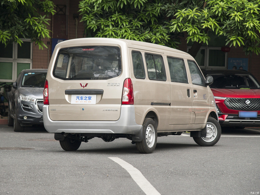 Van de gasolina Wuling Rongguang com ABS e ajuste manual do assento do copiloto