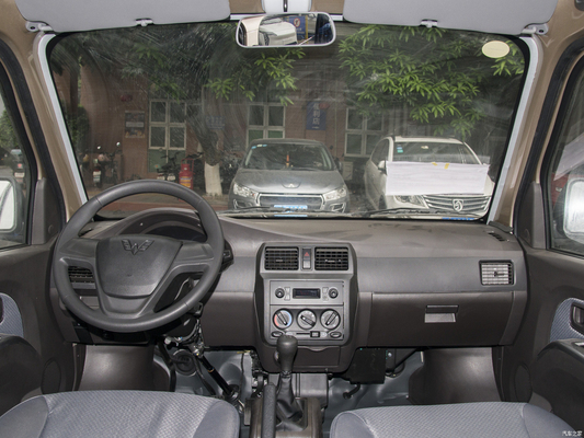 Van de gasolina Wuling Rongguang com ABS e ajuste manual do assento do copiloto