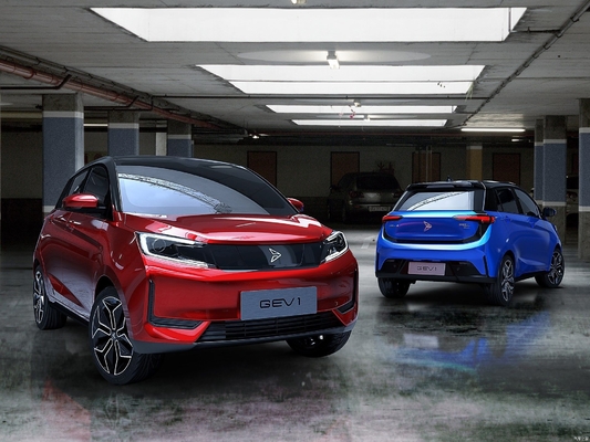 Xinte 2020 Qi Neng GEV 1 Euro VI 305KM 5 portas Hatchback de quatro lugares com carregamento rápido