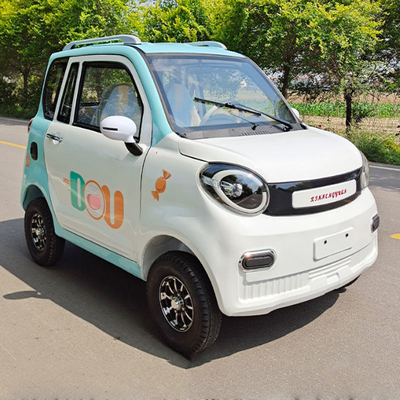 Carro elétrico de 4 portas e 4 lugares Mini Carro elétrico para adultos em velocidade máxima de 60 a 120 km/h Kilometragem de 50 km