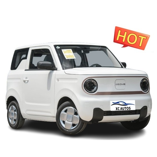 Geely Panda Mini EV Car 4 assentos com Suspensão traseira Double Wish Bone 200Km alcance