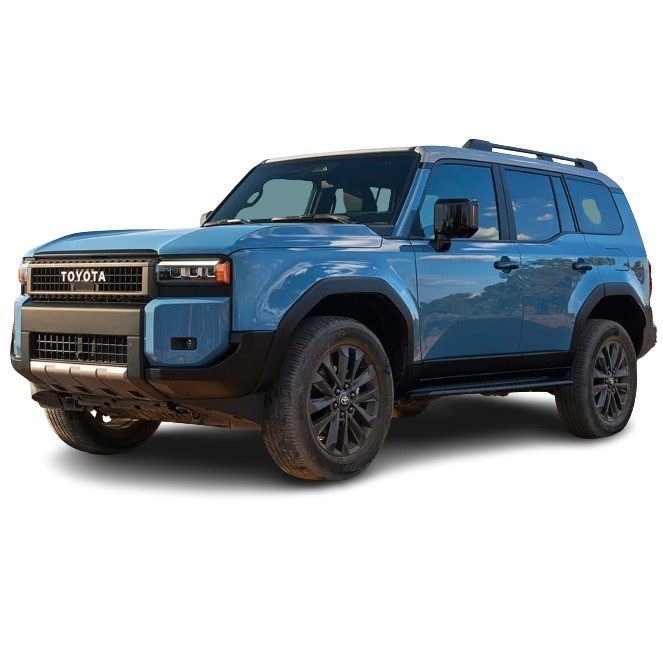 Direção esquerda ou direita limpa Toyota Land Cruiser Prado Matte Black Edition com ESC
