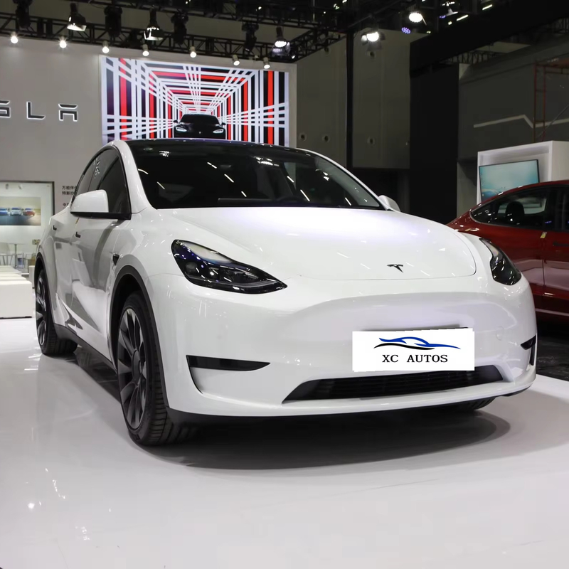 2023 Usado Tesla Model Y Model 3 Stock Car elétrico com volante multifunção