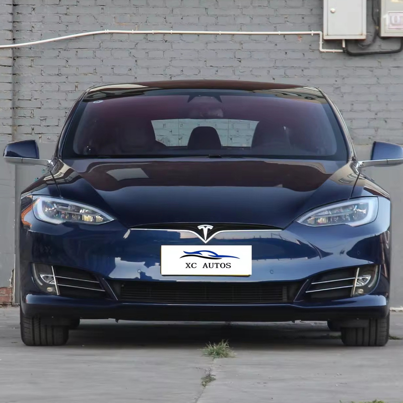 Câmera traseira 360° Direção esquerda Tesla Model S Carro elétrico 2023 Bateria dianteira+bateria traseira