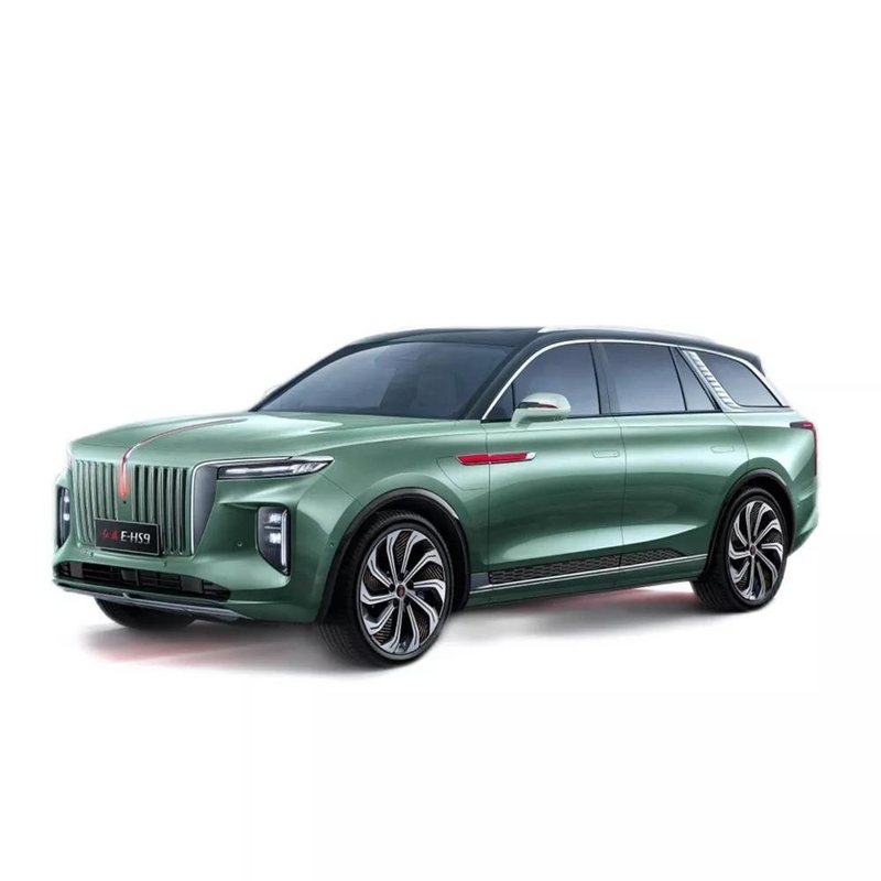 Faróis LED e ABS 2024 Hongqi E-HS9 Carro Elétrico para os Veículos de Energia mais recentes