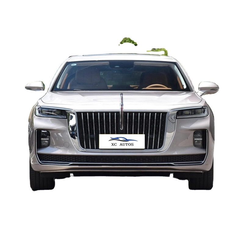 Veículos Hongqi H9 690km Long Range Quatro lugares SUV elétrico Carro com touch screen