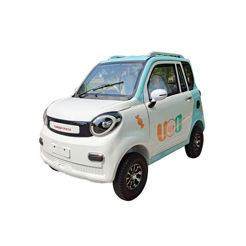 Carro elétrico de 4 portas e 4 lugares Mini Carro elétrico para adultos em velocidade máxima de 60 a 120 km/h Kilometragem de 50 km